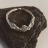 Bague texturée Egle Silko