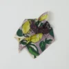 Bandana en coton et soie « Sketched Fruit »