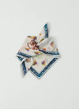 Bandana en coton imprimé « Table Setting »