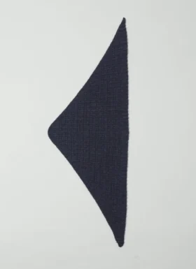 Bandana en laine tricotée