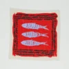 Bandana en lin « Market Fish »