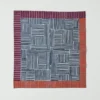 Bandana imprimé au bloc à rayures patchwork