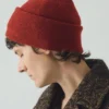 Bonnet en laine d&rsquo;agneau lavée