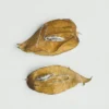 Boucles d&rsquo;oreilles en argent Alba en forme de gousse de cardamome