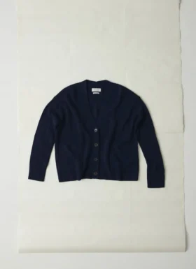 Cardigan carré en laine et cachemire Ffion