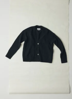 Cardigan carré en laine et cachemire Ffion