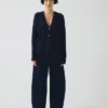 Cardigan carré en laine et cachemire Ffion