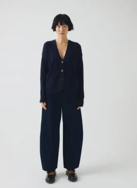 Cardigan carré en laine et cachemire Ffion