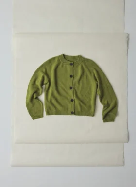 Cardigan raglan en laine et cachemire Eden