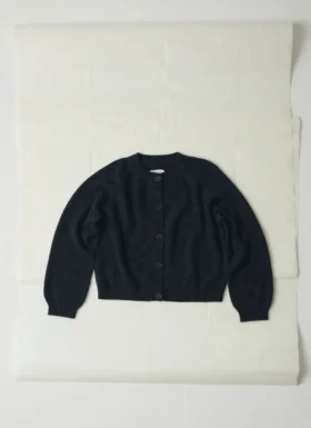 Cardigan raglan en laine et cachemire Eden
