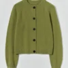 Cardigan raglan en laine et cachemire Eden