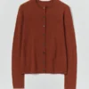 Cardigan soigné en laine et cachemire