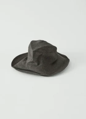 Chapeau en papier washi froissé Decho