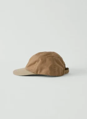 Chapeau en toile contrastée Decho