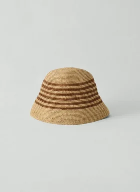 Chapeau Stella en raphia de Maison N.H Paris