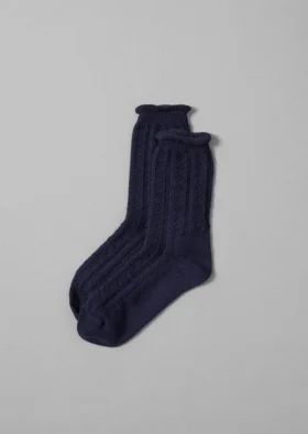 Chaussettes en coton au point de Guernesey