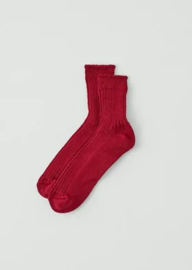 Chaussettes en lin Nishiguchi Kutsushita
