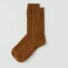 Chaussettes à pois en laine