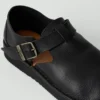 Chaussures à boucle en cuir Fracap