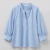 Chemise ample en coton Oxford Catrin