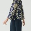 Chemise carrée à imprimé vaisselle