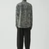 Pantalon Bill Sketch Check en coton et laine
