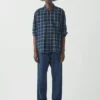 Chemise décontractée en coton et lin Market Check