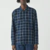 Chemise décontractée en coton et lin Market Check