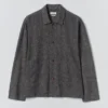 Chemise décontractée en lin et coton