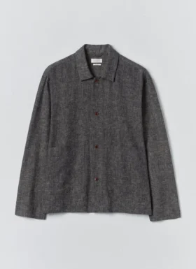 Chemise décontractée en lin et coton