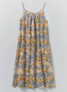 Chemise de nuit en coton imprimé « Picnic »