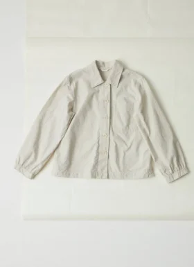 Chemise en coton biologique rayé à poche plaquée Baya