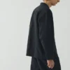 Chemise en coton et lin à enfiler