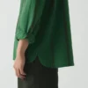 Chemise en coton et lin rayé « Tea Towel »