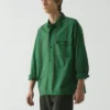 Chemise en coton et lin rayé « Tea Towel »