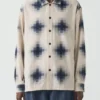 Chemise en coton Ikat mosaïque