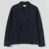Chemise en coton à points dispersés