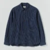 Chemise en coton à rayures chemin de fer