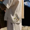 Chemise en lin brodée Al Fresco