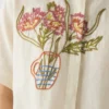 Chemise en lin brodée Al Fresco