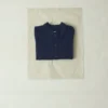 Chemise en sergé de coton indigo Baya