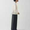 Chemise en voile de coton brodée