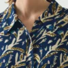 Chemise Gia à imprimé botanique