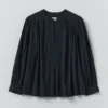 Chemise légère en coton seersucker