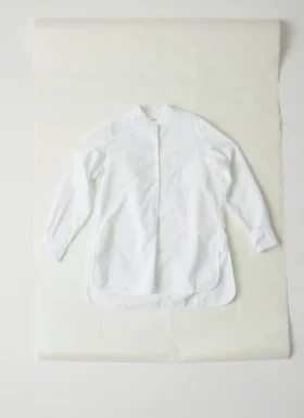 Chemise longue en coton Oxford Taro