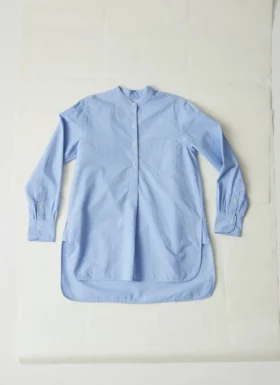 Chemise longue en coton Oxford Taro