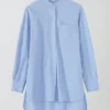 Chemise longue en coton Oxford Taro