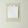Chemise longue oversize en coton Oxford