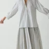Chemise rayée en coton Catrin