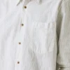 Chemise à rayures jacquard